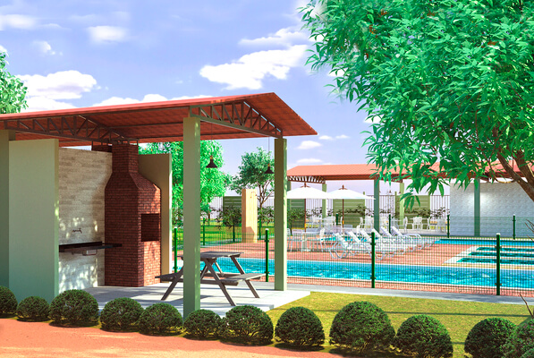 Jardim Monjope área comum