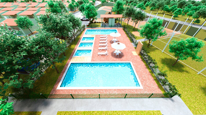 Jardim Monjope piscinas