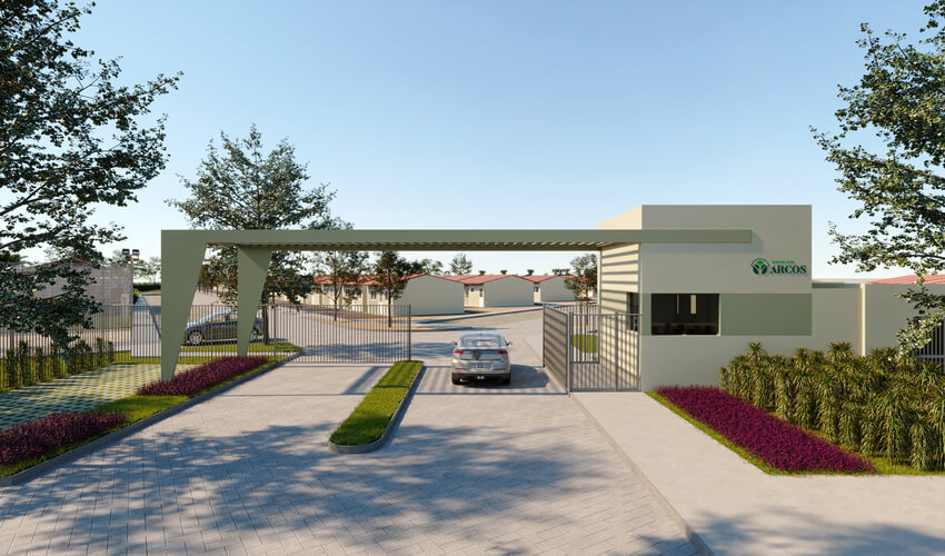 jardim dos arcos fachada