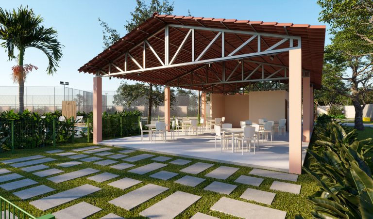 Jardim das Hortênsias área comum 2