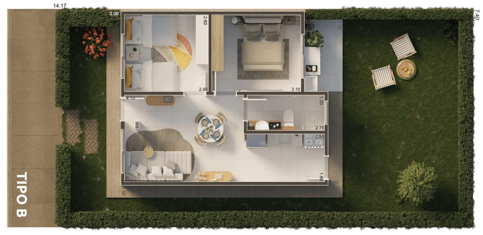 Jardim das Hortênsias planta baixa A