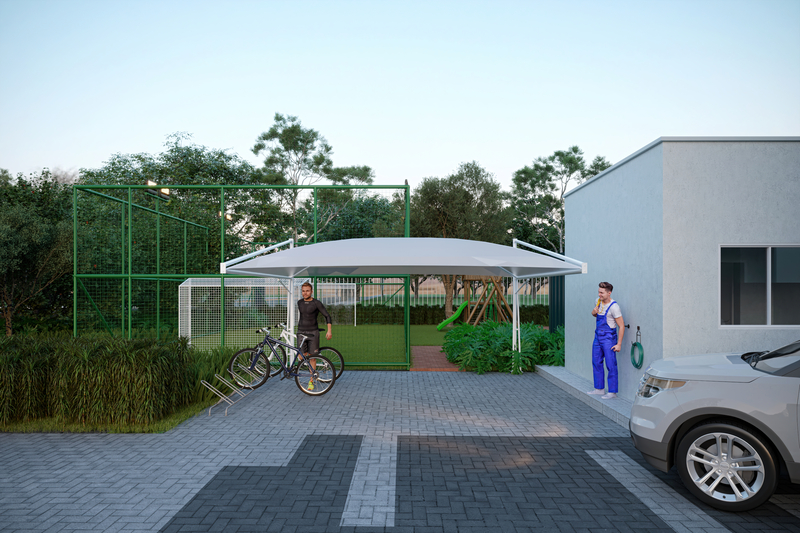 Nassau Garden bicicletario 1