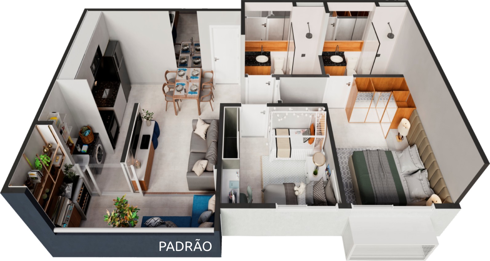 Nassau Garden planta baixa 4