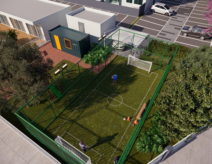 Nassau Garden quadra de esportes